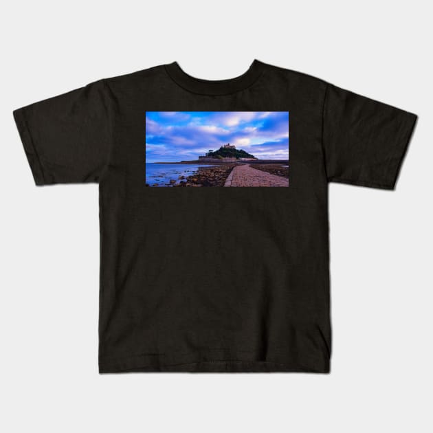 St. Michael's Mount Kids T-Shirt by Graz-Photos